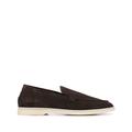 Ludovic Suede Loafers - Brown - Scarosso Slip-Ons