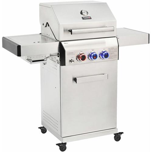 Taino – platinum 2+1 Gasgrill Edelstahl bbq Sear Zone Griller Keramik-Brenner