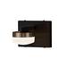 Justice Design Group EVOLV Fusion Puck 1-Light LED Wall Sconce with Opal Glass