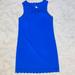 J. Crew Dresses | J. Crew Sleeveless Cutout Detail Sheath Dress | Color: Blue | Size: 2p