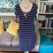 American Eagle Outfitters Dresses | American Eagle Dress S Navy White Stripe Vguc | Color: Blue/White | Size: S