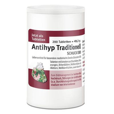 Antihyp Traditionell Schuck ebd Tabletten 200 St Image