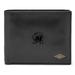 Men's Fossil Black Maryland Terrapins Leather Ryan RFID Passcase Wallet