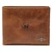 Men's Fossil Brown Maryland Terrapins Leather Ryan RFID Passcase Wallet
