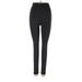 Track Pants - Mid/Reg Rise: Black Activewear - Women's Size Small