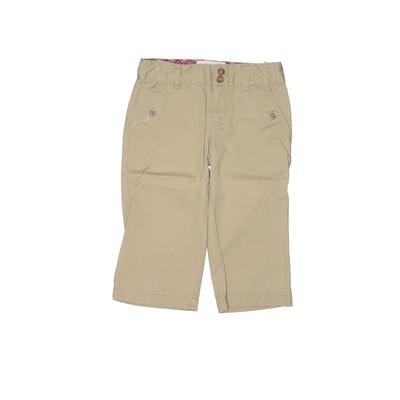 Cherokee Khaki Pant: Tan Solid Bottoms - Size 5