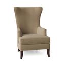 Wingback Chair - Fairfield Chair Yates 28" W Wingback Chair Fabric in Brown | 43.5 H x 28 W x 35 D in | Wayfair 5145-01_9508 17_Espresso