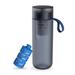 Philips GoZero 20 oz Water Bottle Plastic/Acrylic in Blue | 9 H x 3.15 W in | Wayfair APW2712BLO/37