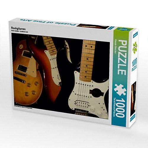 Puzzle CALVENDO Puzzle Rockgitarren - 1000 Teile Foto-Puzzle glückliche Stunden Kinder
