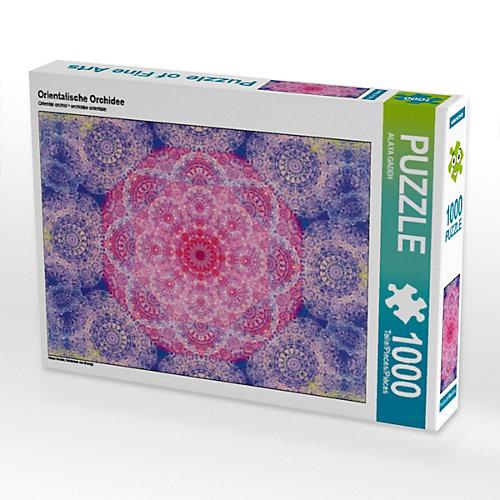 Puzzle CALVENDO Puzzle Orientalische Orchidee - 1000 Teile Foto-Puzzle glückliche Stunden Kinder