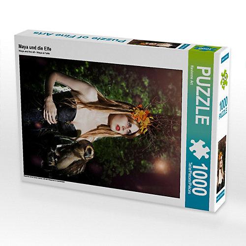 Puzzle Maya und die Elfe Foto-Puzzle Bild von Ravienne Art Puzzle