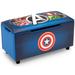 Marvel Avengers Upholstered Storage Bench for Kids by Delta Children