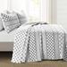 Lush Decor Monique Stripe 3 Piece Quilt Set