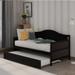 Wooden Daybed with 2 drawers, Sofa Bed for Bedroom Living Room,No Box Spring Needed