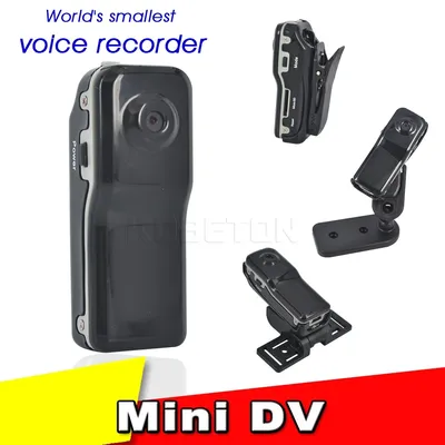 Mini caméra de sport DVR révélatrice MD80 avec support enregistreur audio vidéo pour vélo et vélo