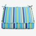 Single Deep Seat Cushion by BrylaneHome in Poppy Stripe Outdoor Patio Chair Padding