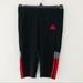 Adidas Bottoms | Adidas Boy 12m Black/Red Sweatpants | Color: Black/Red | Size: 12mb