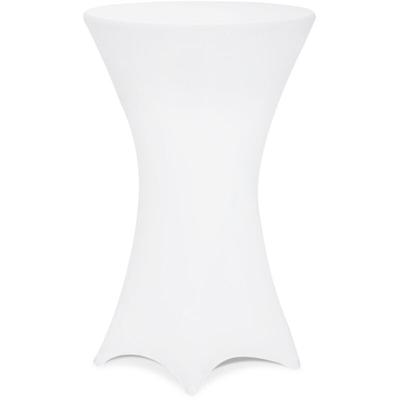 Detex® Stehtisch Husse Ø60-65/70-75/80-85cm Farbwahl Stretch Stehtischhusse Tisch Überzug Bezug Ø80 Image