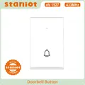 Staniot-Sonnette de porte sans fil B100 Tuya Smart Home kit de protection de sécurité sonnette