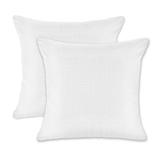 19” Square Outdoor/Indoor Zippered Pillow Cover, (set of 2) By Austin Horn Classics