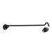 10"Cabin Hook Eye Latch Gate Door Window Stainless Steel w Screws 2pcs - Black