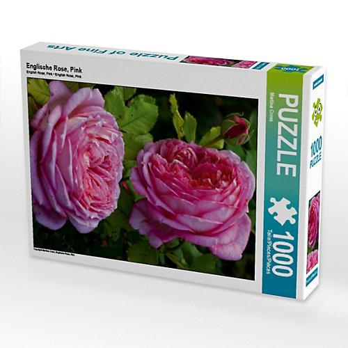 Puzzle Englische Rose, Pink Foto-Puzzle Bild von Martina Cross Puzzle