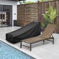 Lark Manor™ Antrea Patio Chaise Lounge Chairs w/ Covers | 41.61 H x 24.61 W x 75.79 D in | Wayfair CC48556A090D441483D0C8218938FFB1