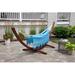 Arlmont & Co. Double Classic Hammock Cotton in Blue, Size 0.1 H x 79.0 W in | Wayfair E715F891144C4025AAAA9EAF26DB071E