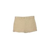 Gap Outlet Khaki Shorts: Tan Solid Bottoms - Women's Size 6 - Stonewash