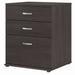 Bush Business Furniture Universal Floor Storage Cabinet with Drawers in Storm Gray - UNS328SG