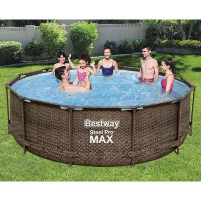 Bestway - Steel Pro max Swimmingpool-Set Deluxe Series Rund 366x100 cm Image