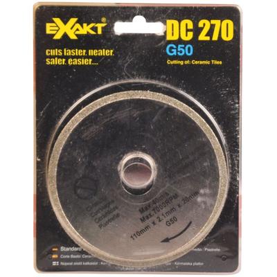 Original Ersatzsägeblatt Sägeblatt Handkreissäge Exakt DC270 Kreissäge Holz Alu - G50 für Fliesen Image