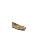 Wide Width Women's Maxwell Flats by Naturalizer in Light Gold (Size 11 W)