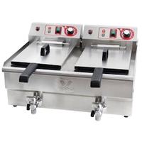 Beeketal Gastronomie Friteuse Fritteuse 400 V BWF-132