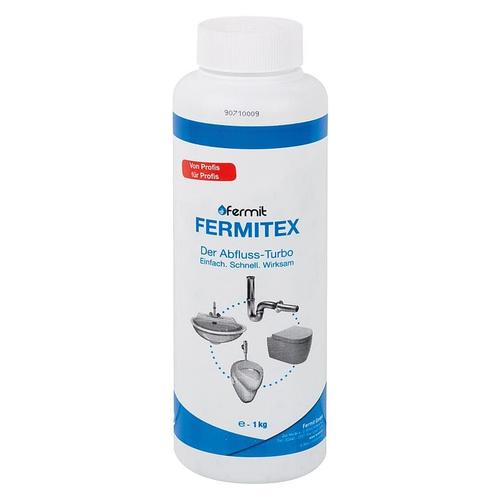 Fermit Rohrreiniger Fermitex 1kg Pulver Abflussreiniger Abflussfrei Rohrfrei