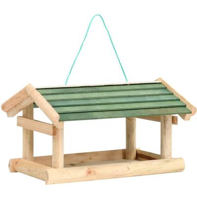 Vogelfutterhaus Massivholz 35x29,5x21 cm Vidaxl Image