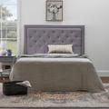 Three Posts™ Magallanes Panel Headboard Upholstered/Polyester in Gray | 55 W x 3.9 D in | Wayfair WLAO2589 41753773