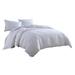 Latitude Run® White/Microfiber 3 Piece Comforter Set Microfiber in Gray | Queen Comforter + 2 Standard Shams | Wayfair