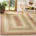 Orange 0.25 in Area Rug - August Grove® Georgina Geometric Braided Rust/Area Rug, Polypropylene | 0.25 D in | Wayfair AGGR3101 38150143