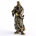 Figurine Guan Gong en cuivre faite à la main figurine d'Auckland dieu de la richesse ornement de