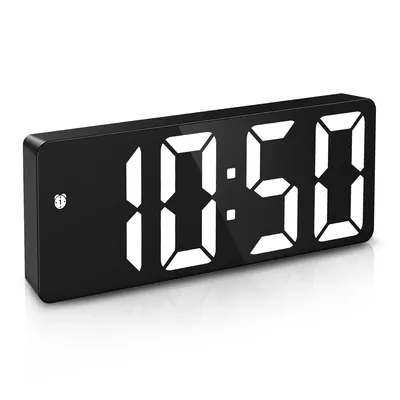 Réveil numérique ORIA LED horloge de bureau commande vocale temps de répétition affichage de la