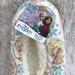 Disney Shoes | Disney Frozen Girls Fuzzy Babba Slipper Socks | Color: Blue/White | Size: M/L