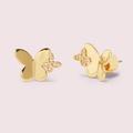 Kate Spade Jewelry | Kate Spade In A Flutter Earrings | Color: Gold | Size: Os