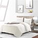 WHOLINENS Stone Washed Linen Duvet Cover with Pillow Shams 3Pcs Set