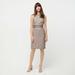 J. Crew Dresses | J.Crew Sheath Dress -Twinkle Tweed - Gold Blue -10 | Color: Blue/Cream | Size: 10