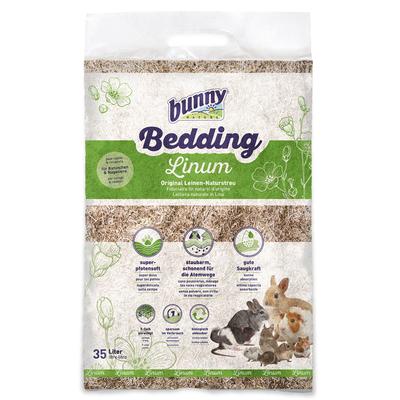 35l Bunny Bedding Linum Leinen Naturstreu