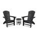 Trex Outdoor Furniture Yacht Club 3-Piece Curveback Adirondack Set