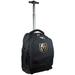 MOJO Black Vegas Golden Knights 19'' Premium Wheeled Backpack