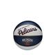 Wilson Mini-Basketball TEAM RETRO, NEW ORLEANS PELICANS, Outdoor, Gummi, Größe: MINI