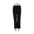 Banana Republic Casual Pants - Mid/Reg Rise: Black Bottoms - Women's Size 4